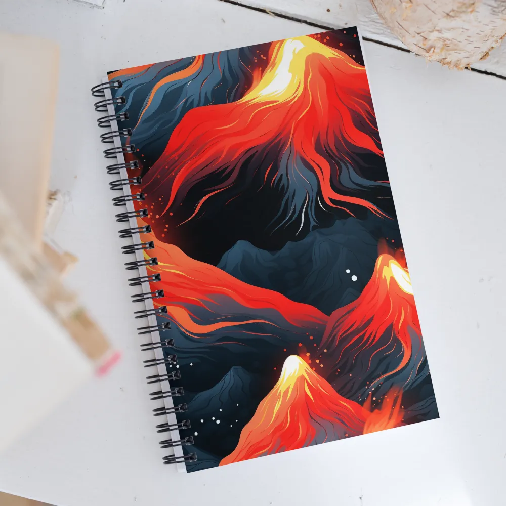 Eruption of Colors | Spiral Notebook