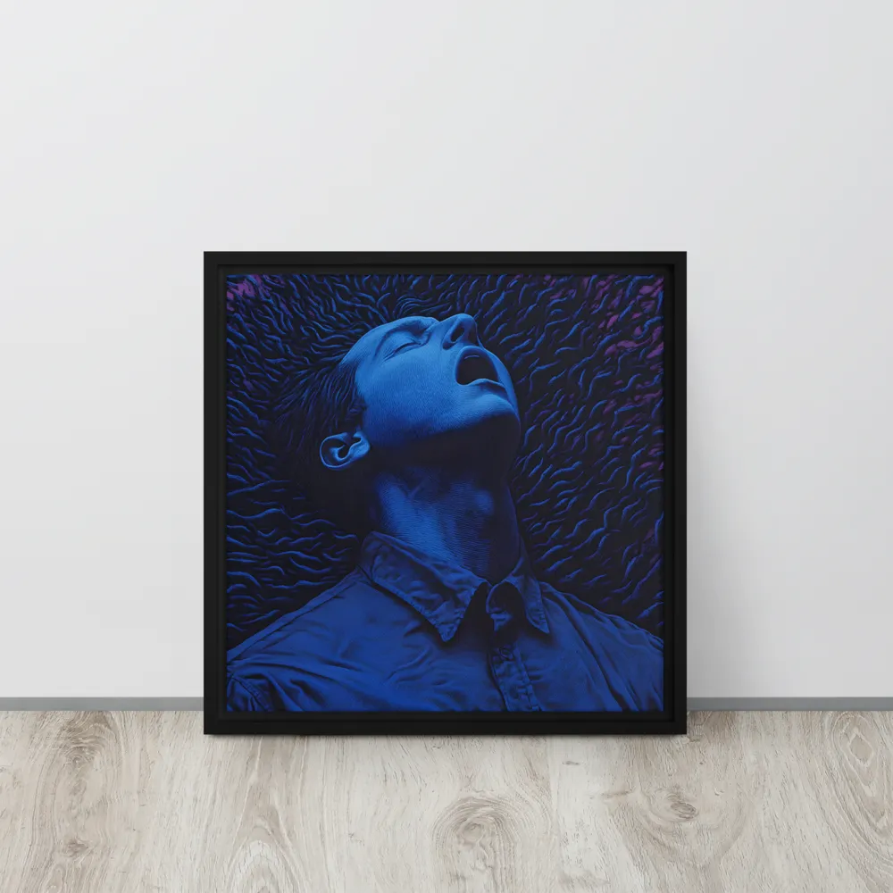 Dreams Unbound | Canvas with Black Frame | 16″×16″