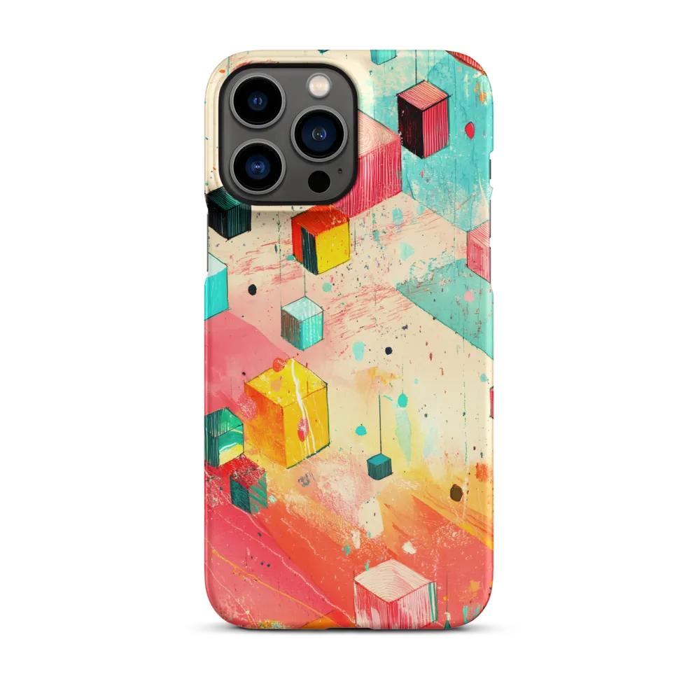 Suspended Cubes in Colorful Abstraction