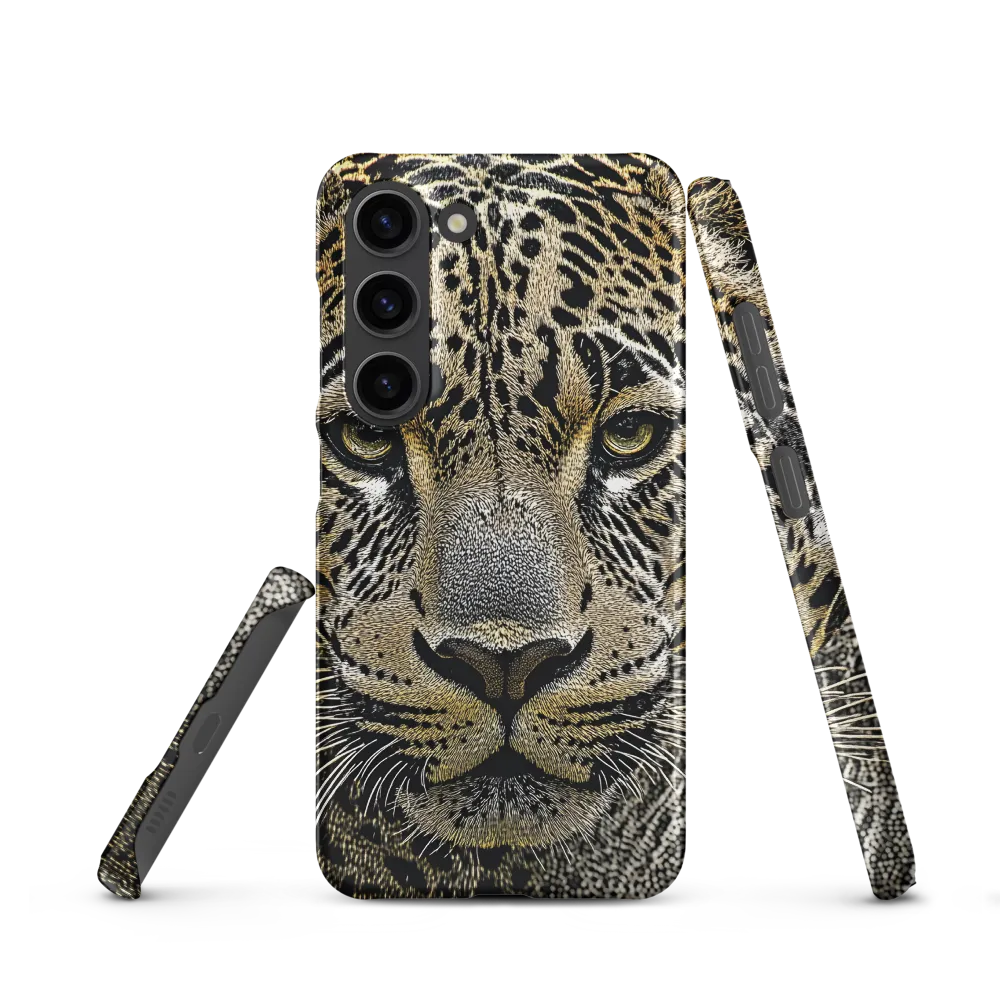 The Majestic Gaze: Portrait of a Leopard