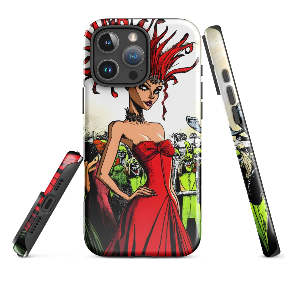 Fiery Elegance: A Fashion Statement