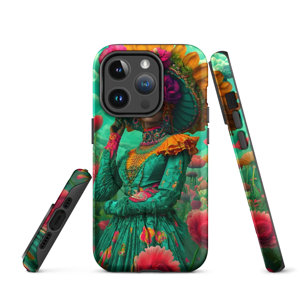 The Blooming Spectacle | Phone Case |  14 Pro | MagSafe® Tough Case | Matte