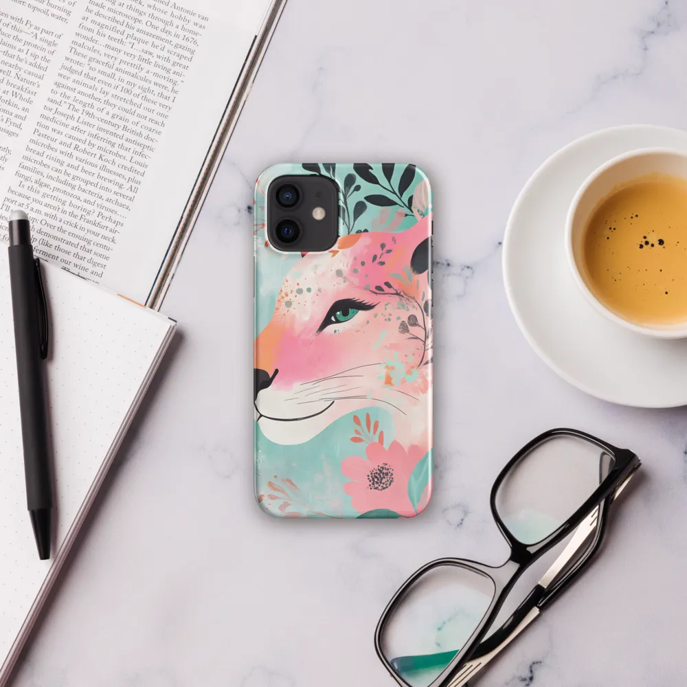 Whimsical Majesty: A Floral Lion