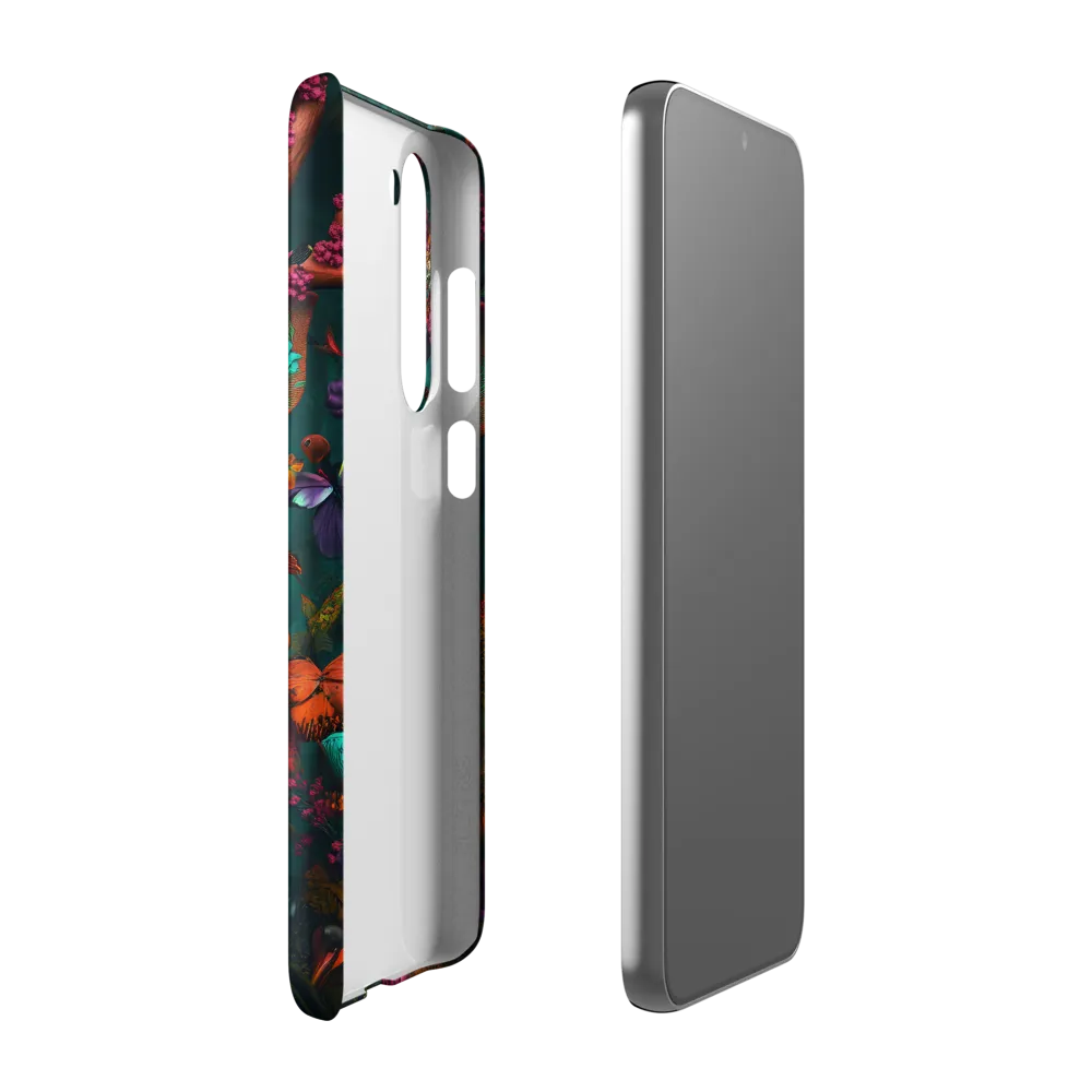 Whimsical Blossoms of the Enchanted Forest | Phone Case |  S23 Plus | Snap Case | Matte