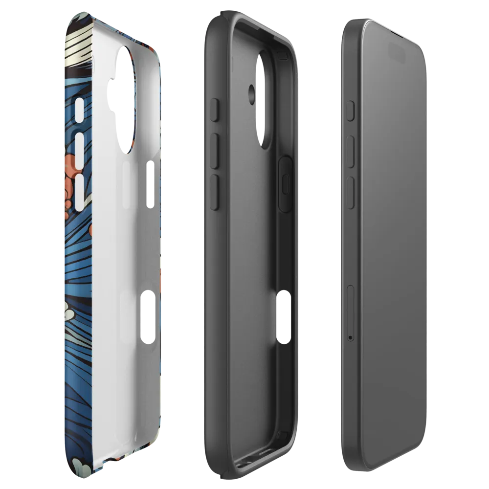 Nature's Elegance: An Oceanic Tapestry | Phone Case |  16 Plus | Tough Case | Matte