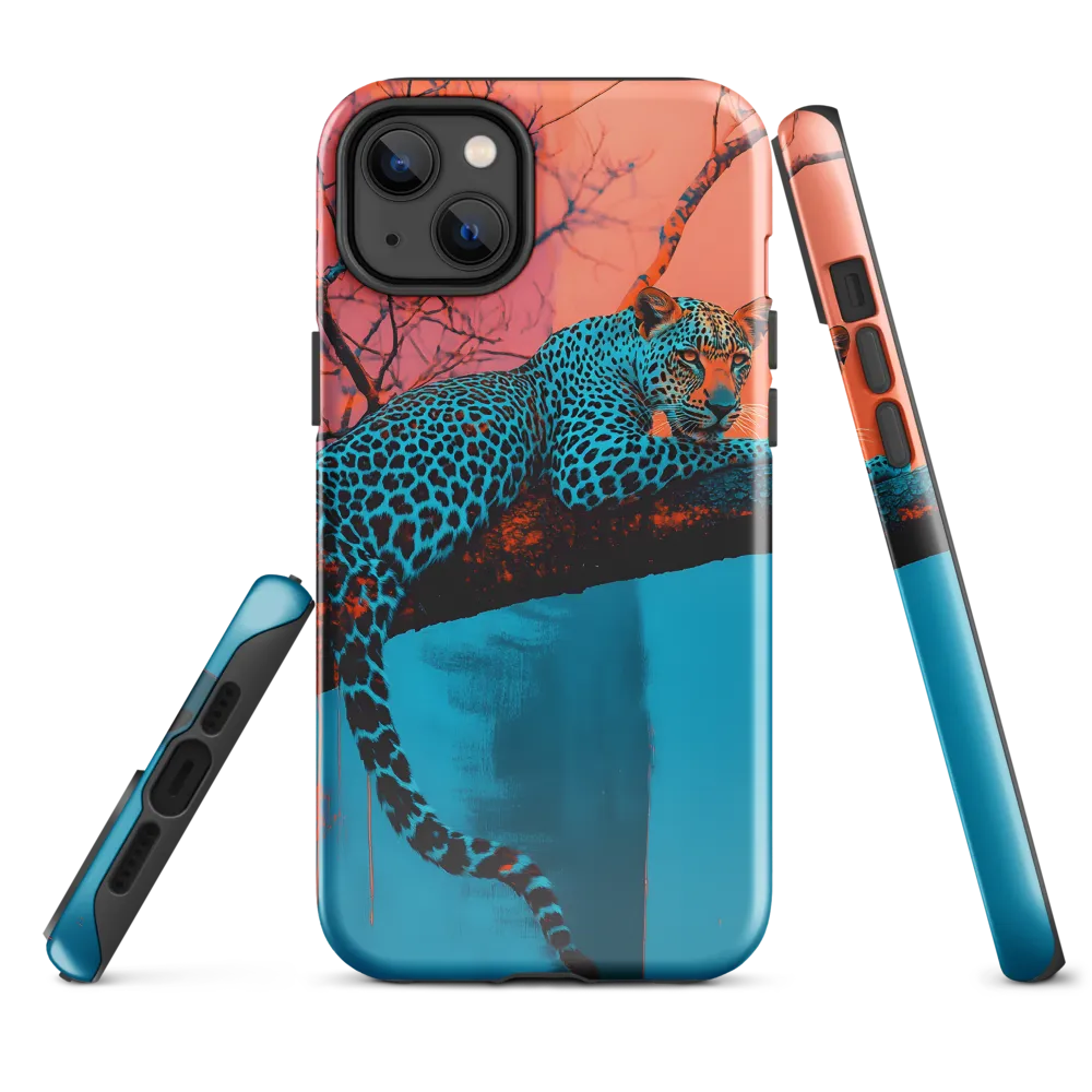 Ethereal Serenity: The Leopard's Perch