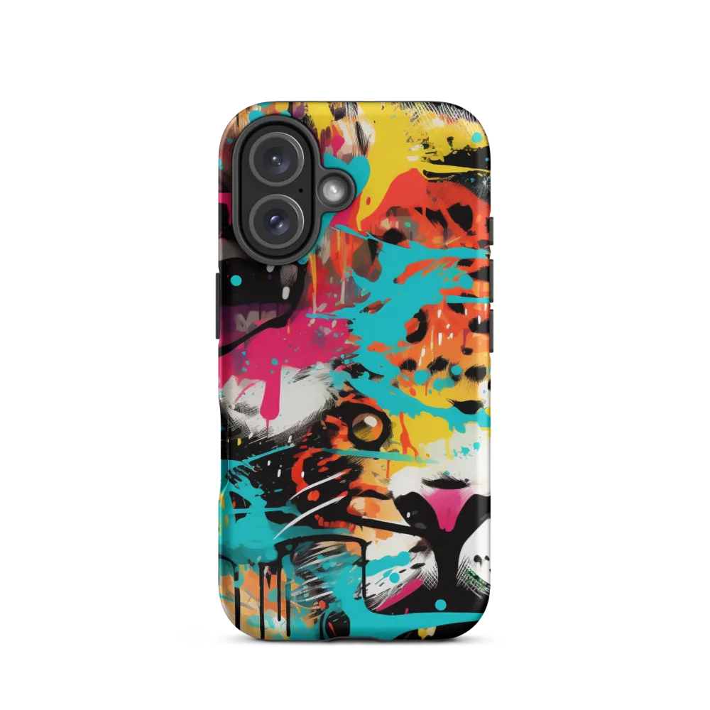Fierce Fusion: Tiger and Lion in Graffiti