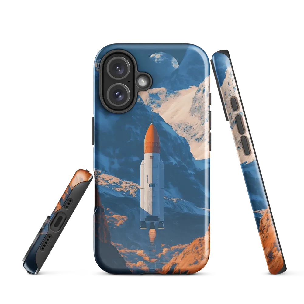 Journey Beyond the Mountains | Phone Case |  16 | Tough Case | Glossy