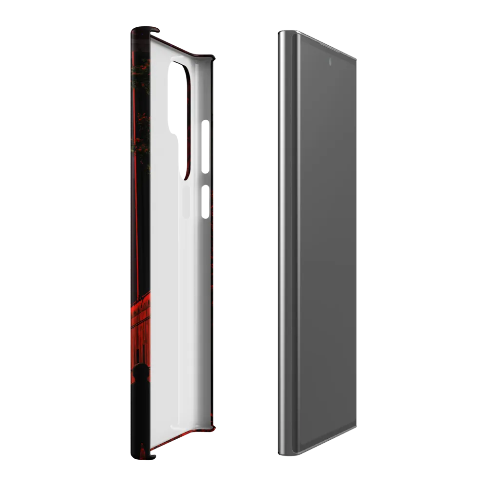 Cosmic Streets of a Dystopian Future | Phone Case |  S22 Ultra | Snap Case | Matte