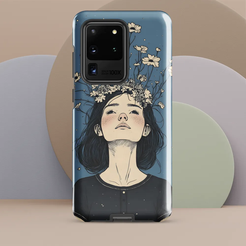 Floral Serenity: A Portrait of Tranquility