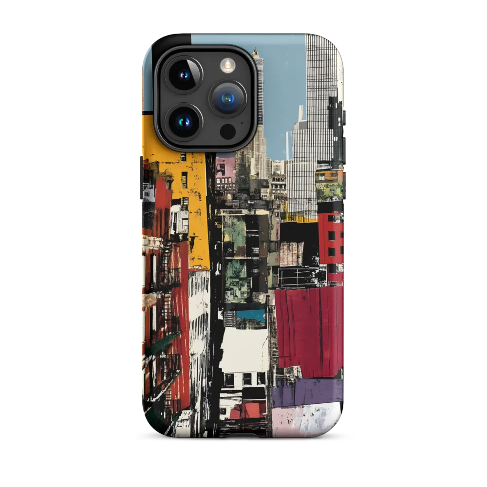 Urban Collage: A Vivid Cityscape