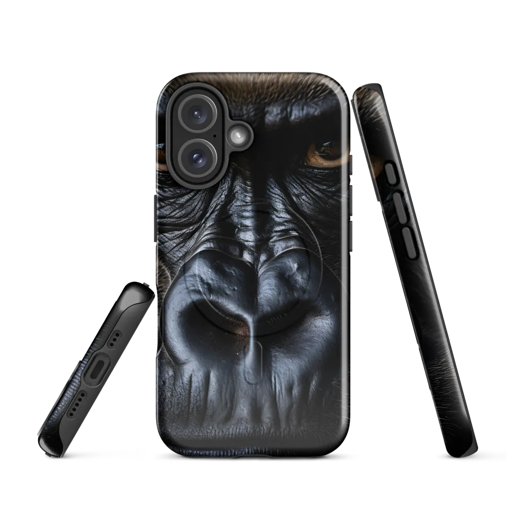 Gaze of the Wild: A Gorilla's Portrait