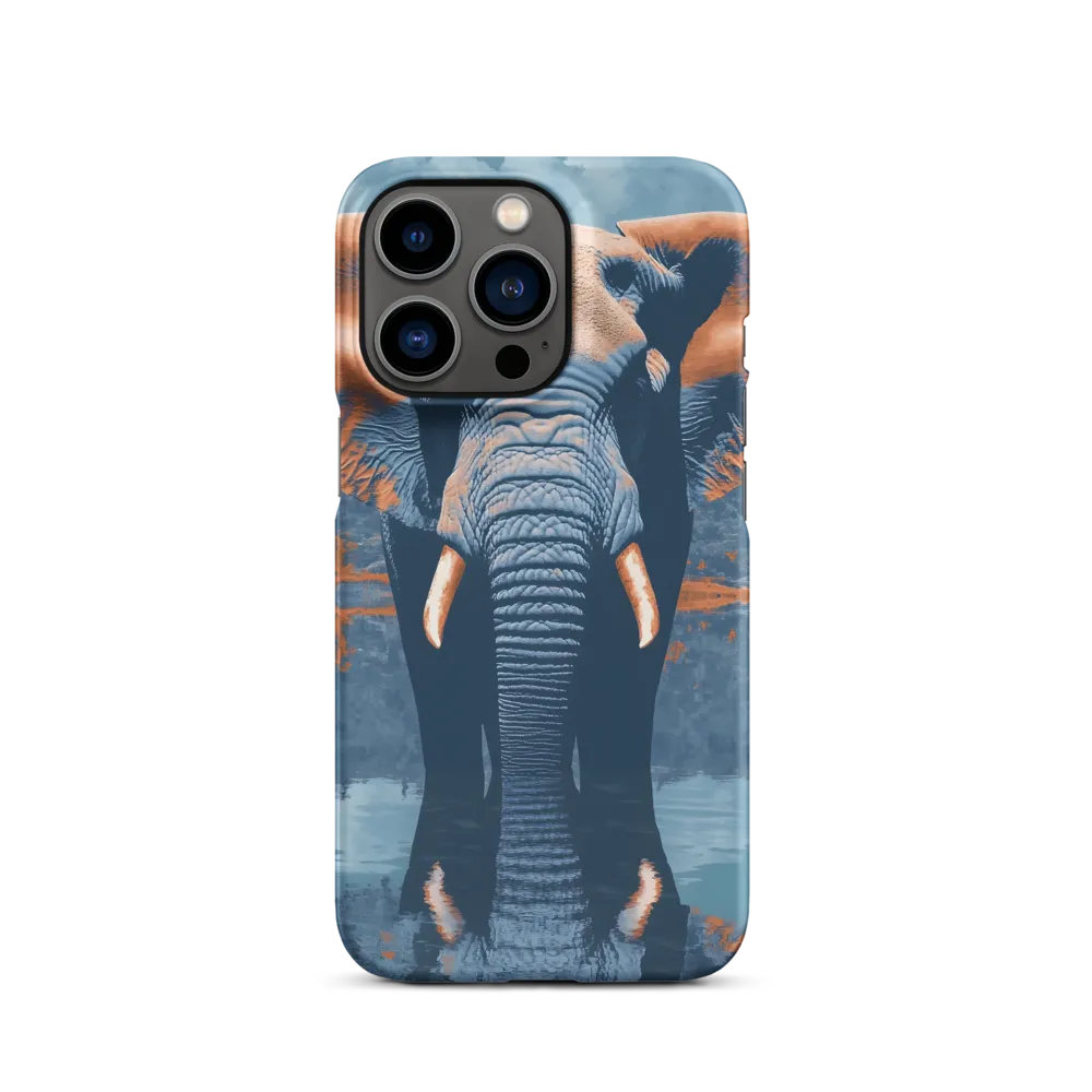 Majestic Reflection: The Elephant's Serenade