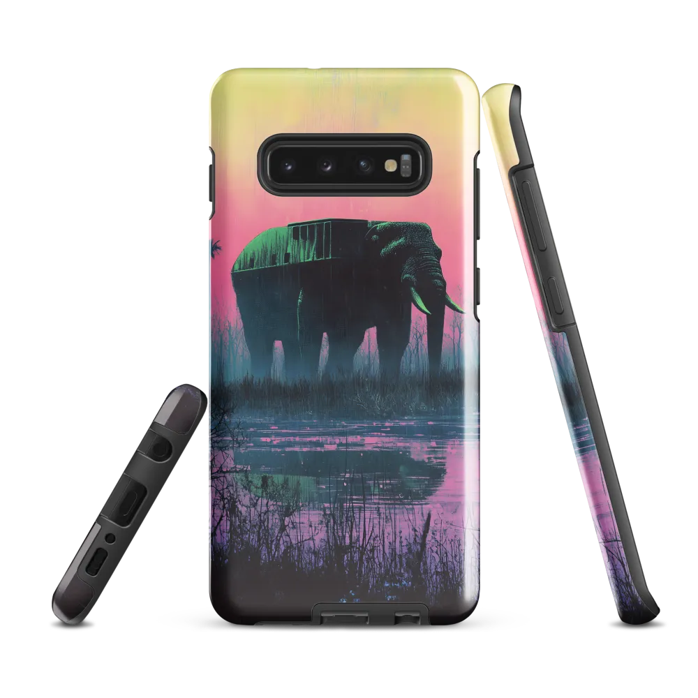 The Enigmatic Elephant | Phone Case |  S10 Plus | Tough Case | Glossy