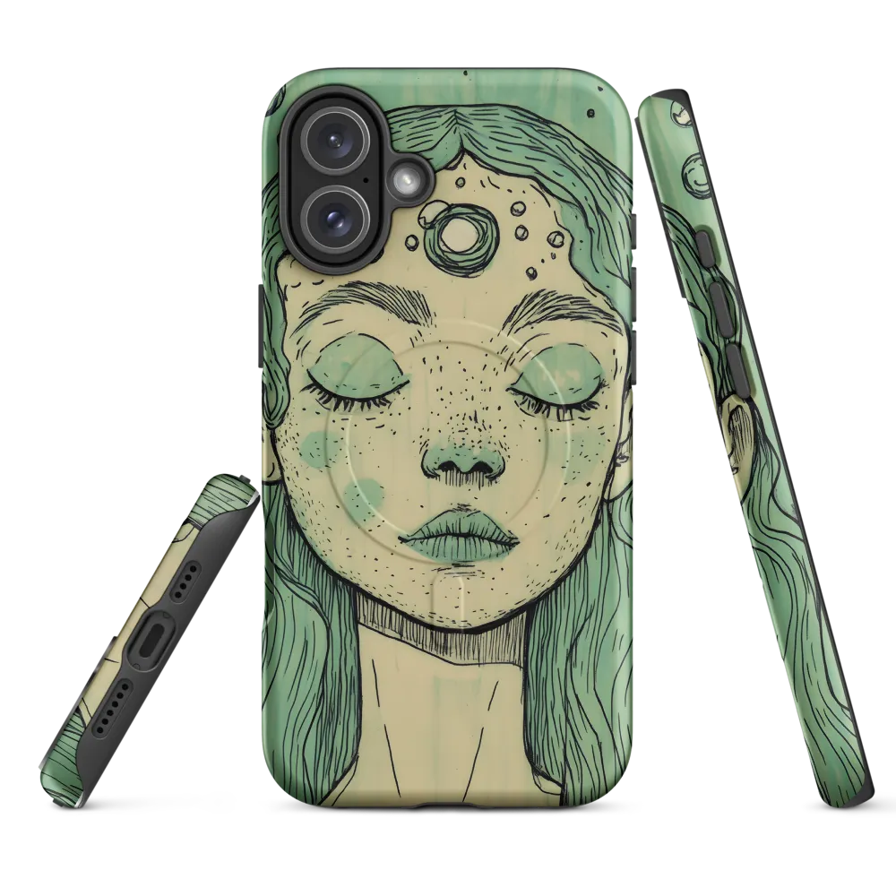 Beneath the Surface | Phone Case |  16 Plus | MagSafe® Tough Case | Matte
