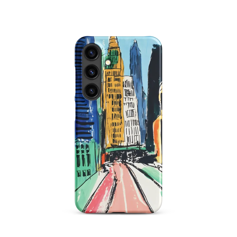 Urban Symphony in Color | Phone Case |  S24 | Snap Case | Matte