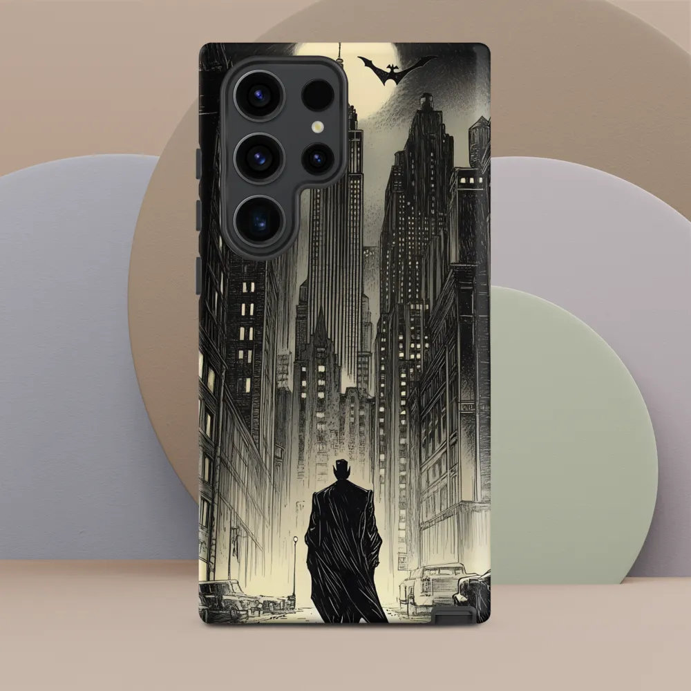 Shadows of the Gotham Night | Phone Case |  S23 Ultra | Tough Case | Matte