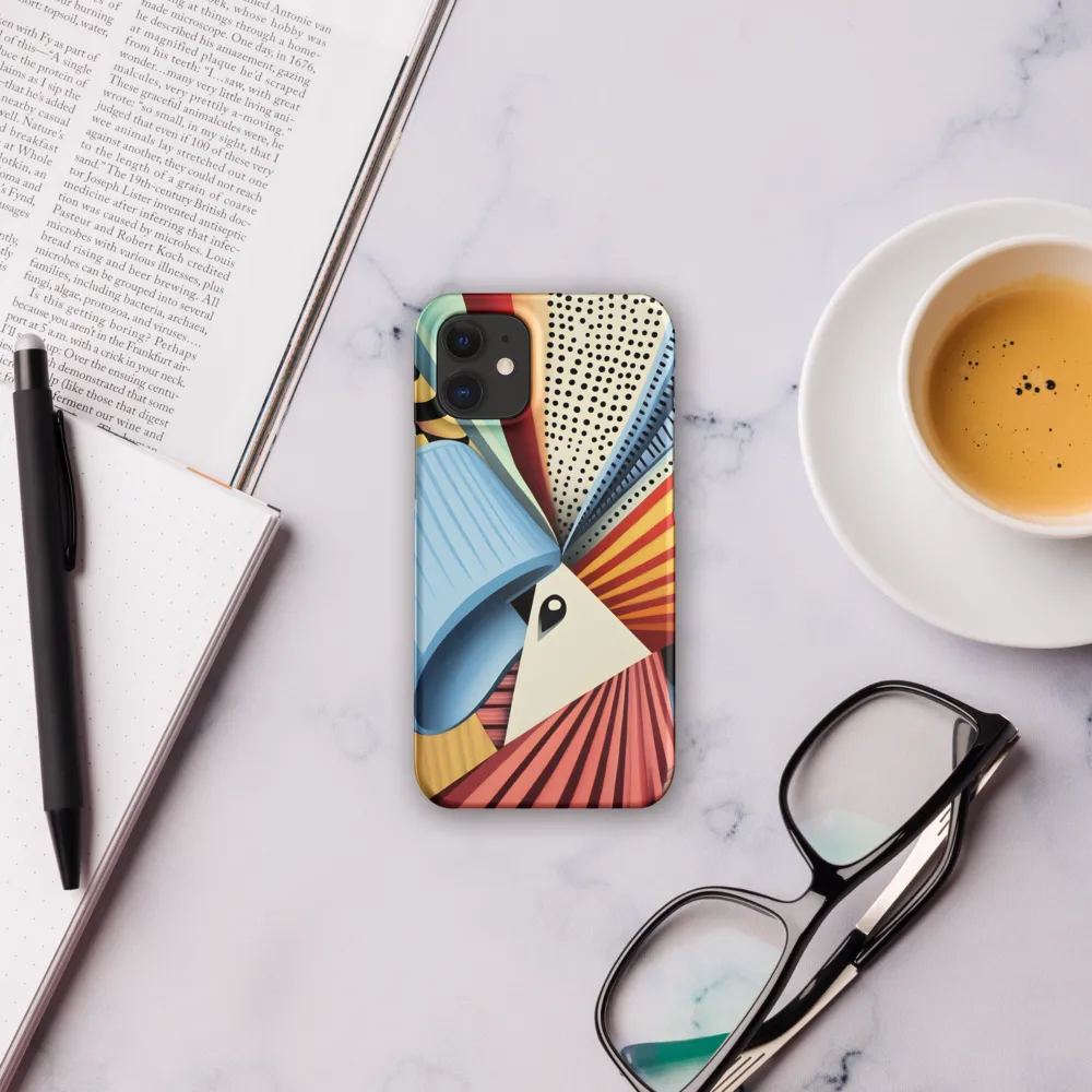 Symphony of Shapes | Phone Case |  12 Mini | Snap Case | Matte
