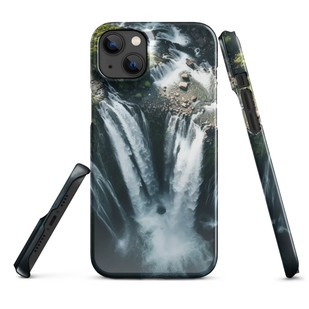 Nature's Power: The Cascading Waterfall | Phone Case |  14 Plus | Snap Case | Glossy