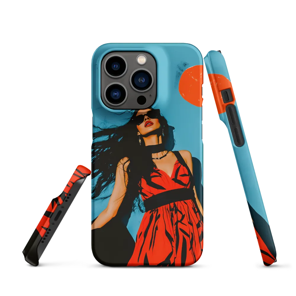 Sunset in Fashion: A Modern Portrait