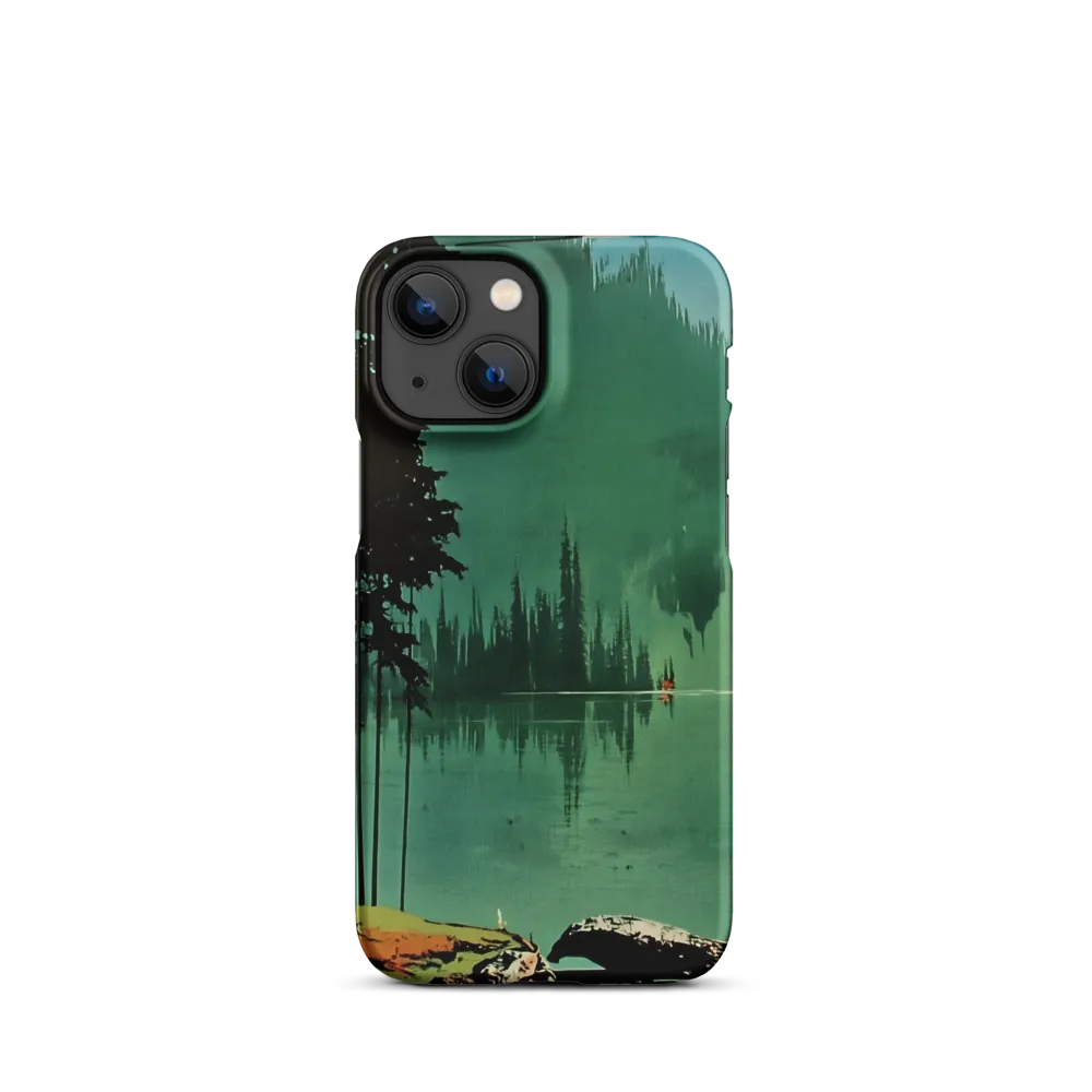 Serenity Reflected: A Tranquil Lake Scene
