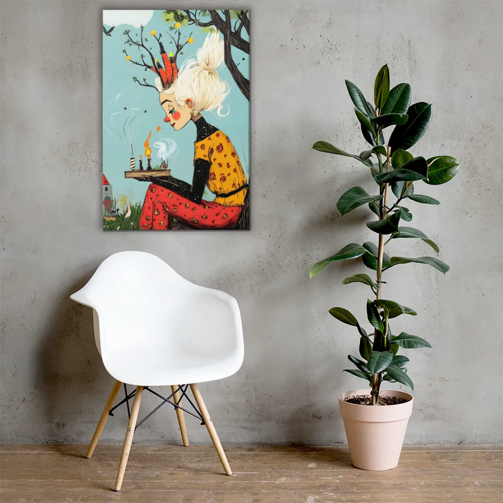 Whimsical Nature Girl