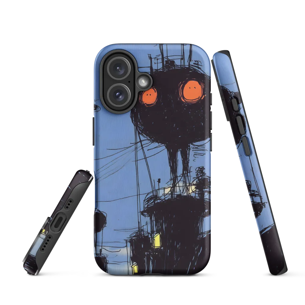 Mechanical Giants Beneath the Sky | Phone Case