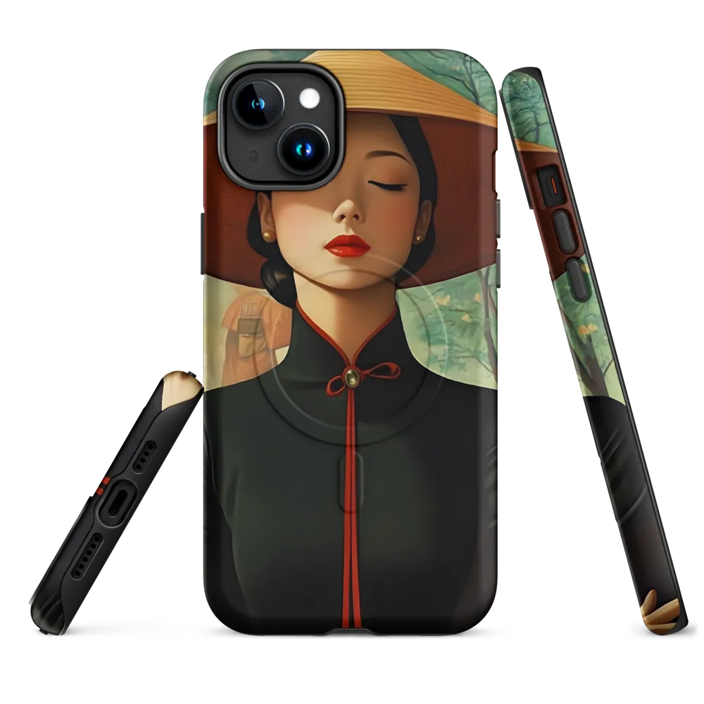 Elegance in Tranquility | Phone Case |  15 Plus | MagSafe® Tough Case | Matte