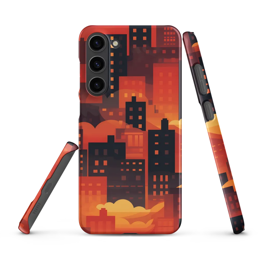 Radiance of the Urban Horizon | Phone Case |  S23 Plus | Snap Case | Matte