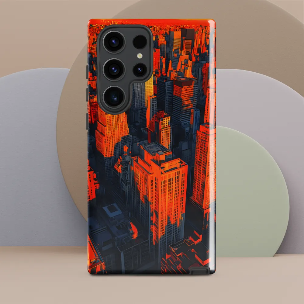 Urban Dawn: A Digital Ode to Skyscrapers
