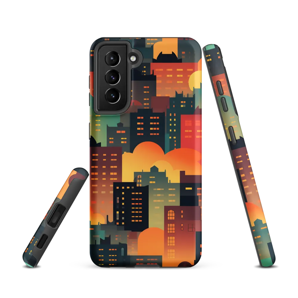 Twilight in the Concrete Jungle | Phone Case |  S21 | Tough Case | Matte