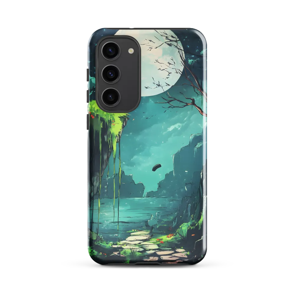 Moonlit Serenity: A Fantastical Landscape
