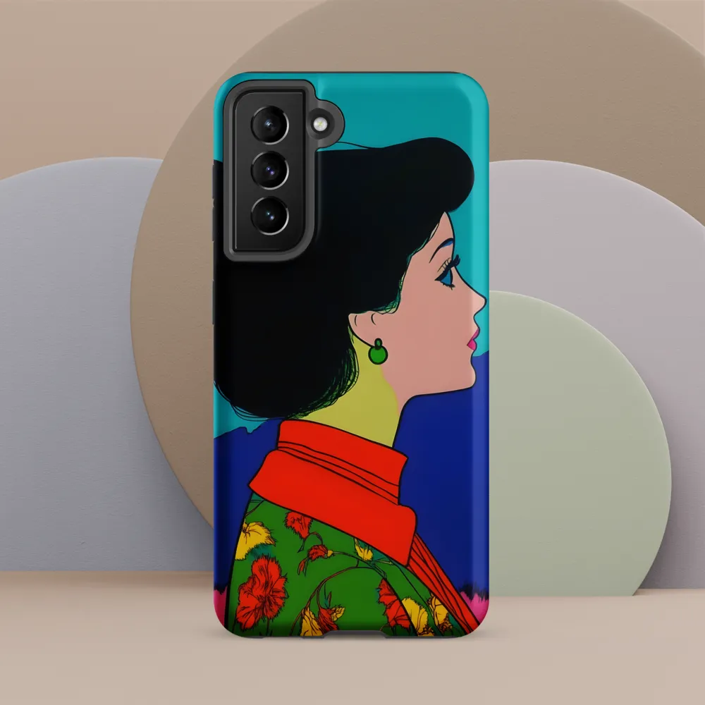 Whispers of Color: A Pop Art Portrait