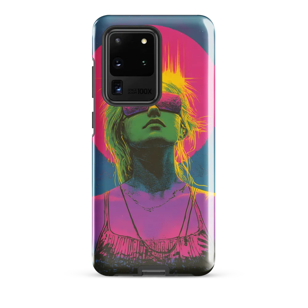 Neon Dreams: Portrait of a Modern Muse