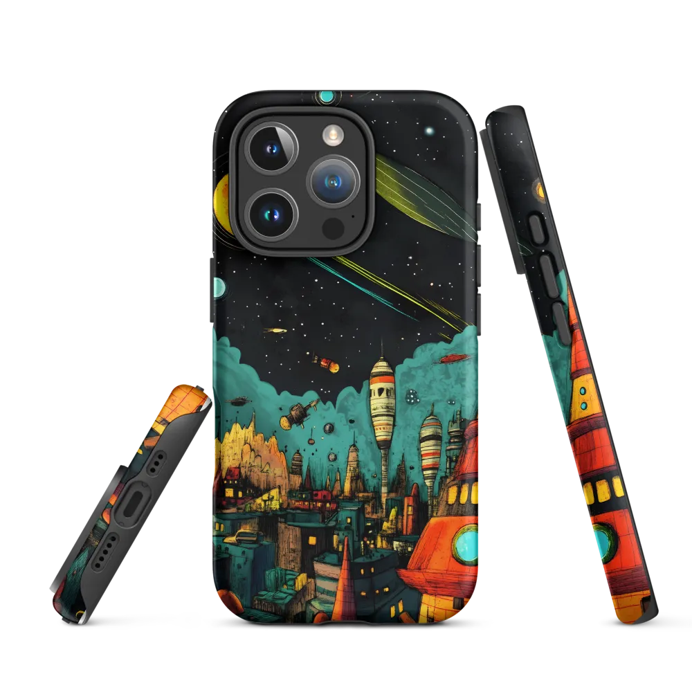 Galactic Cityscape: A Journey Through Imagination