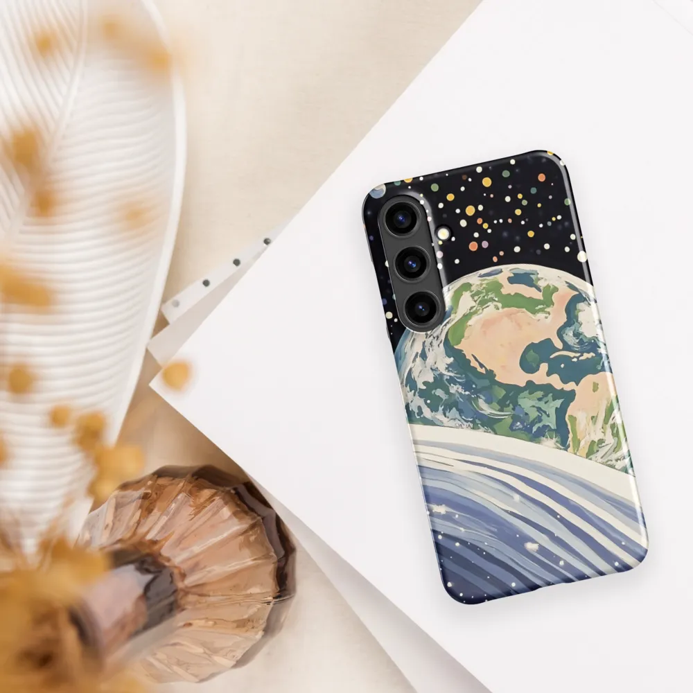 Celestial View: A Surreal Journey Through Space