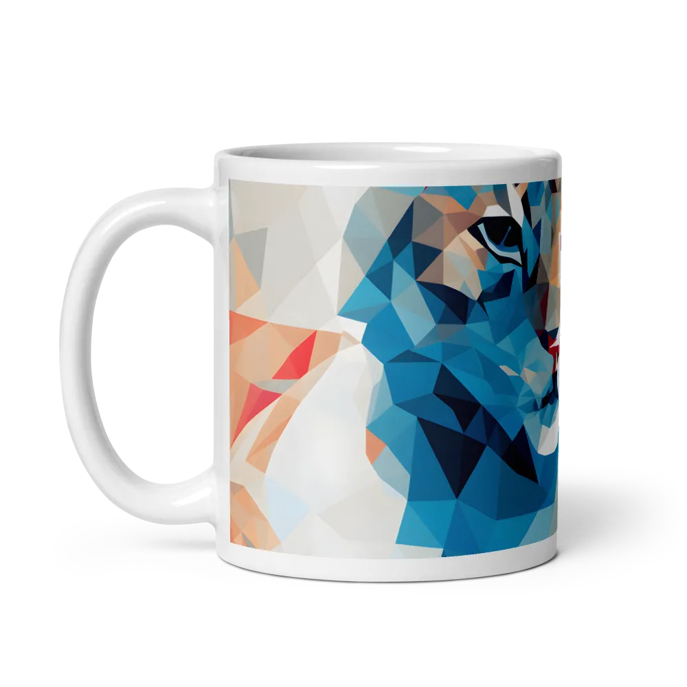 Facets of Feline Wonder | Mug with White inside | 11 oz