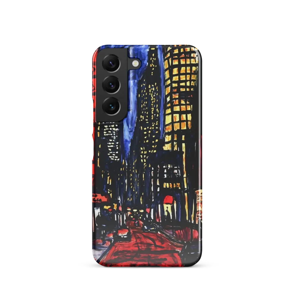 Urban Nightscape: A Journey Through Neon Lights