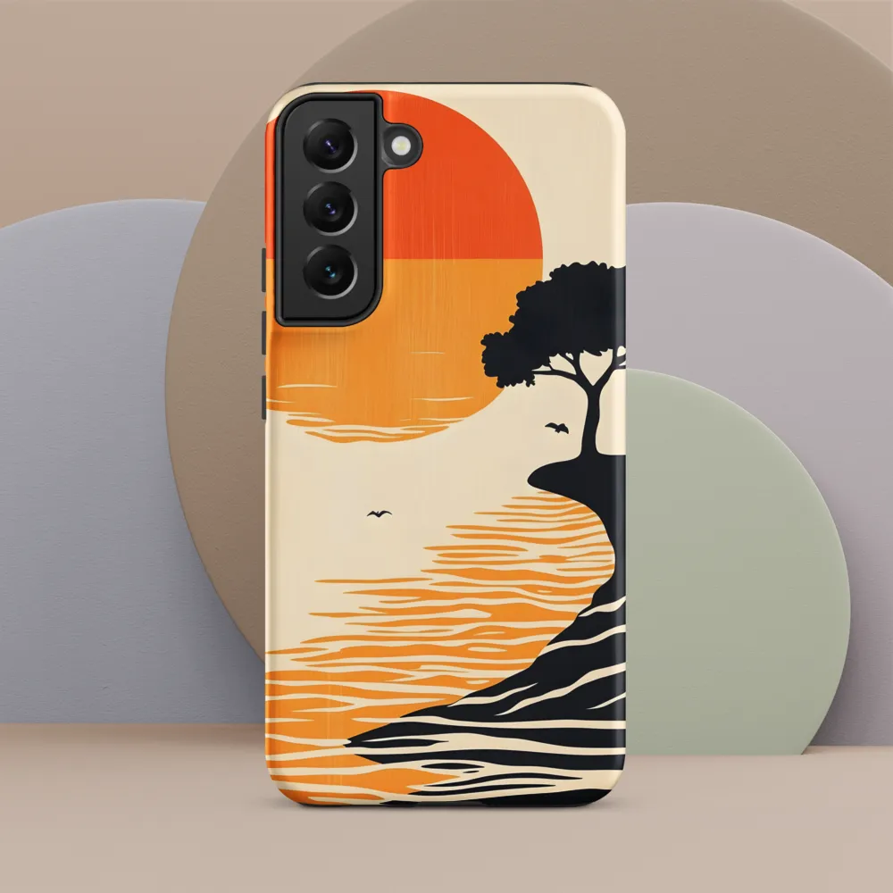 Serene Sunset | Phone Case |  S22 Plus | Tough Case | Matte