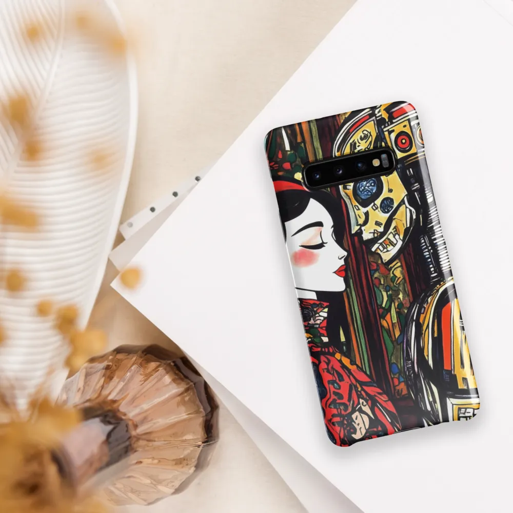 The Dance of Humanity and Technology | Phone Case |  S10 Plus | Snap Case | Glossy