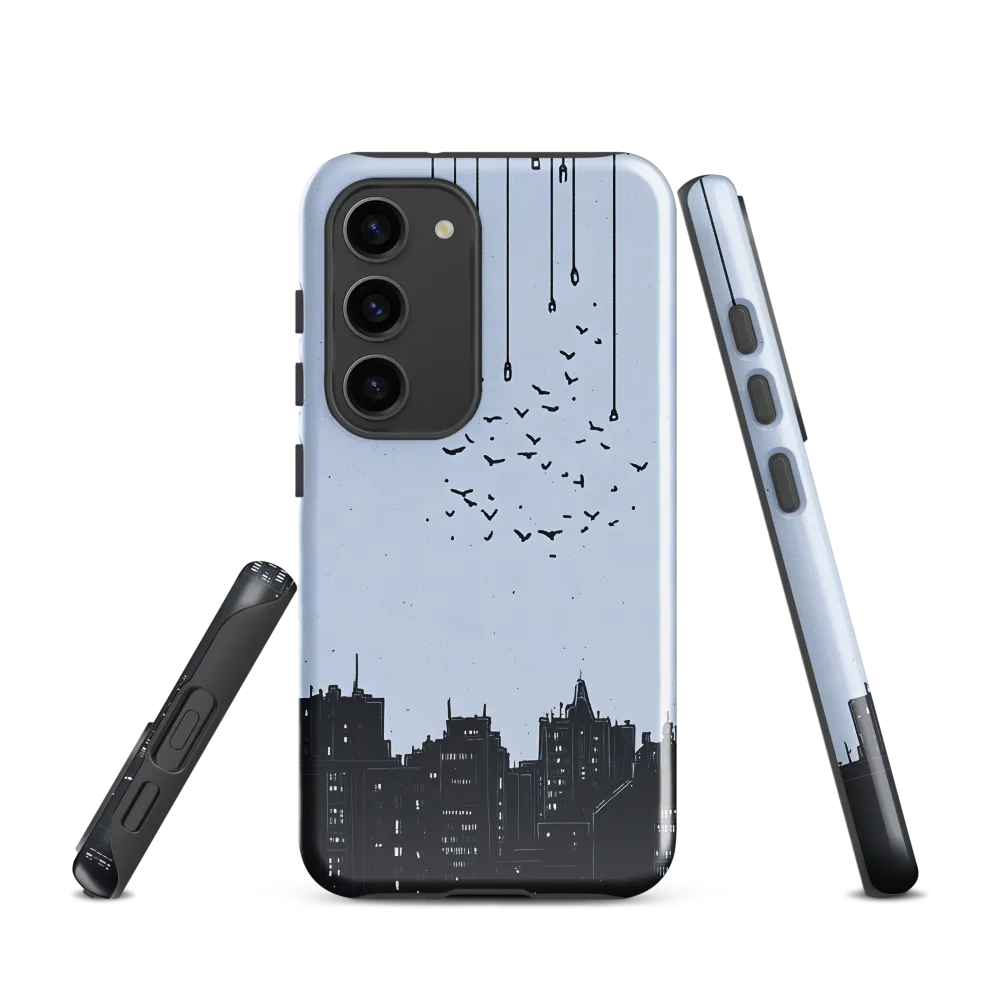 Elevated Serenity: A Minimalist Cityscape