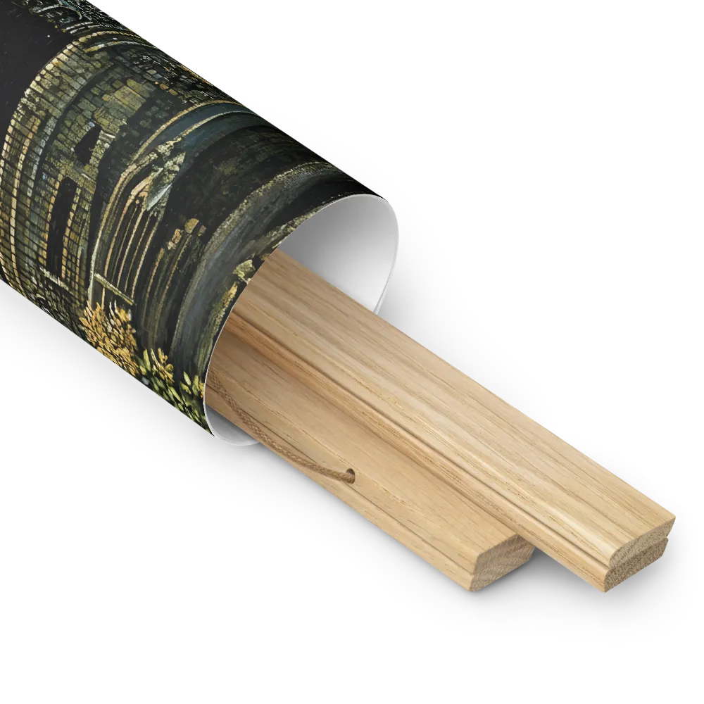 Nature’s Embrace: The Infinite Connection | Poster With Oak Wood Hanger | 16″×16″