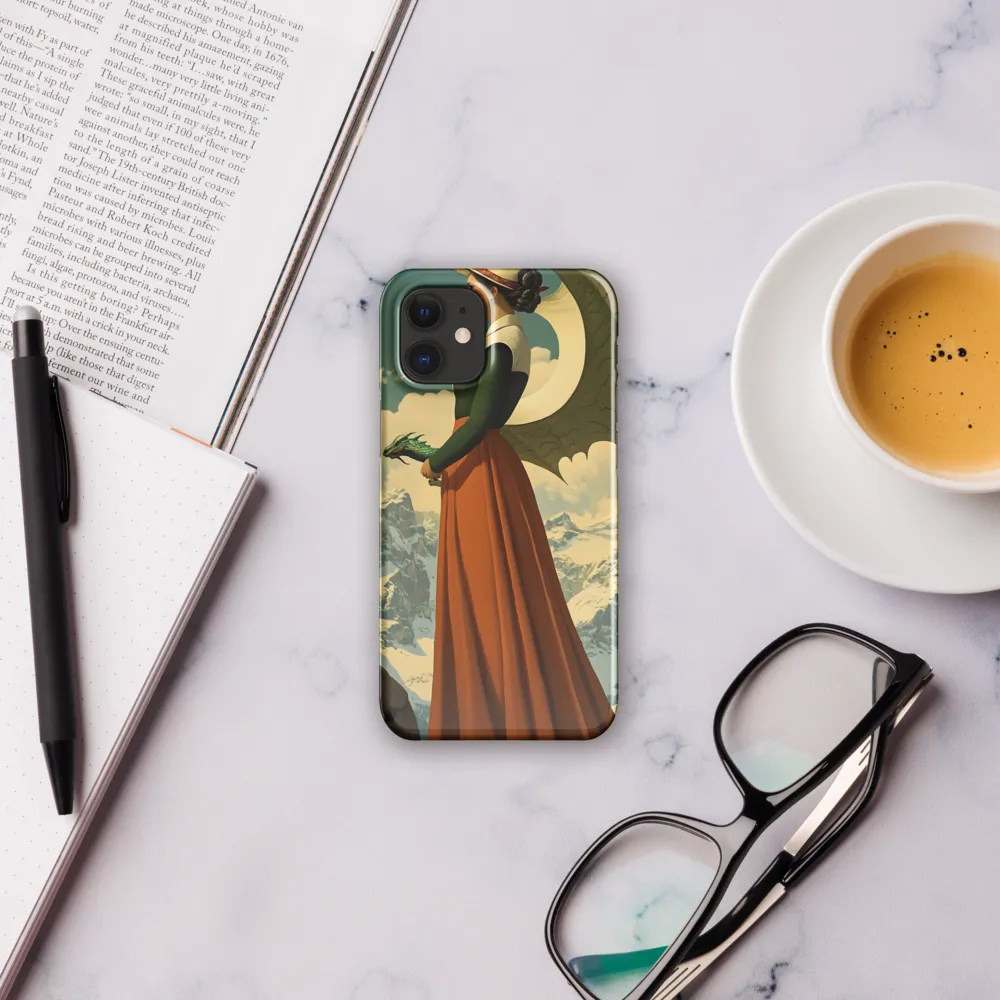 Mystic Harmony: The Dragon Keeper | Phone Case |  12 Mini | Snap Case | Glossy