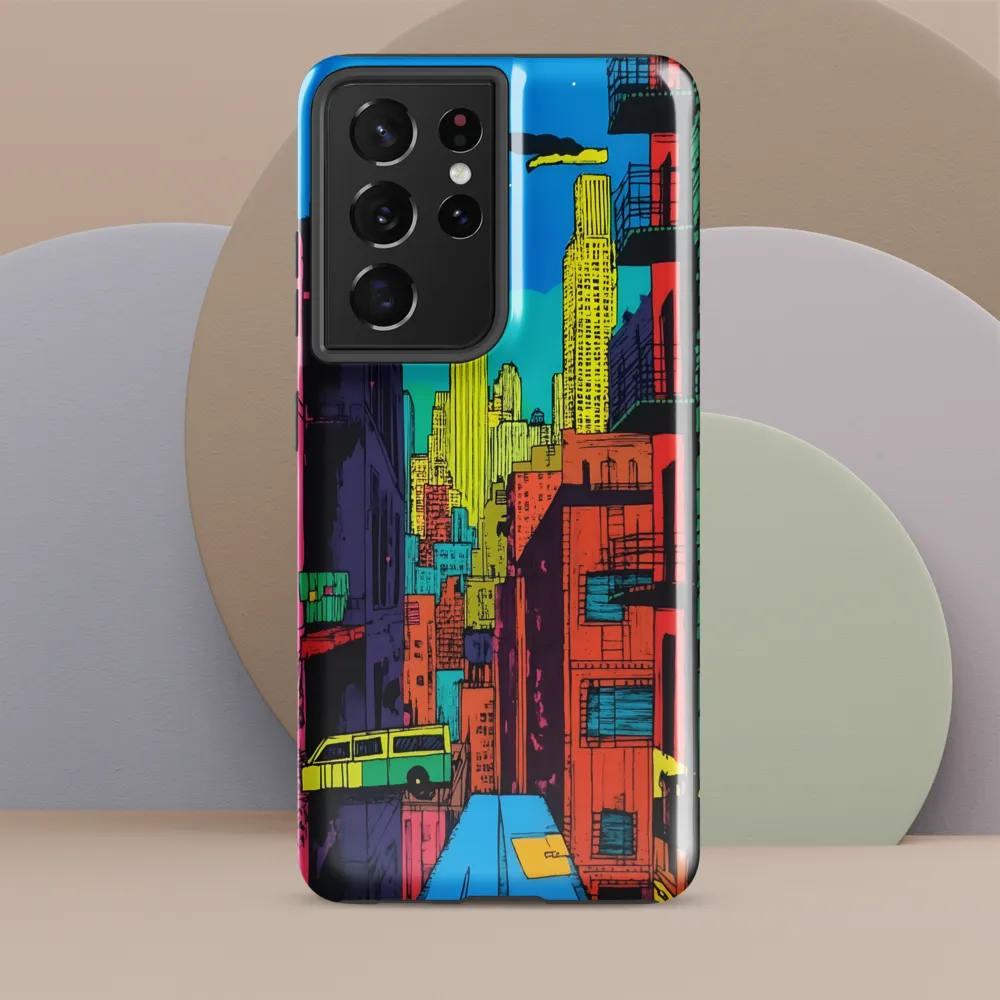 Urban Vibrance: A Pop Art Cityscape