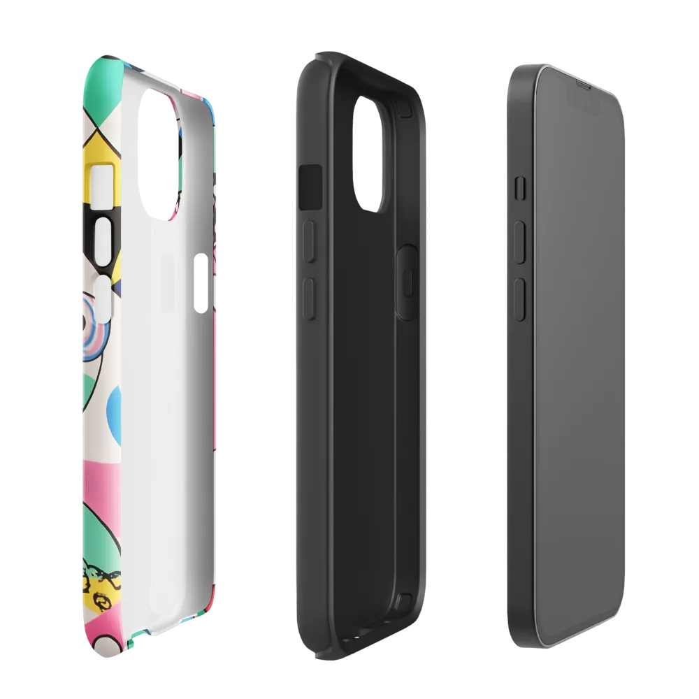 Dynamic Interplay of Shapes | Phone Case |  13 | Tough Case | Glossy