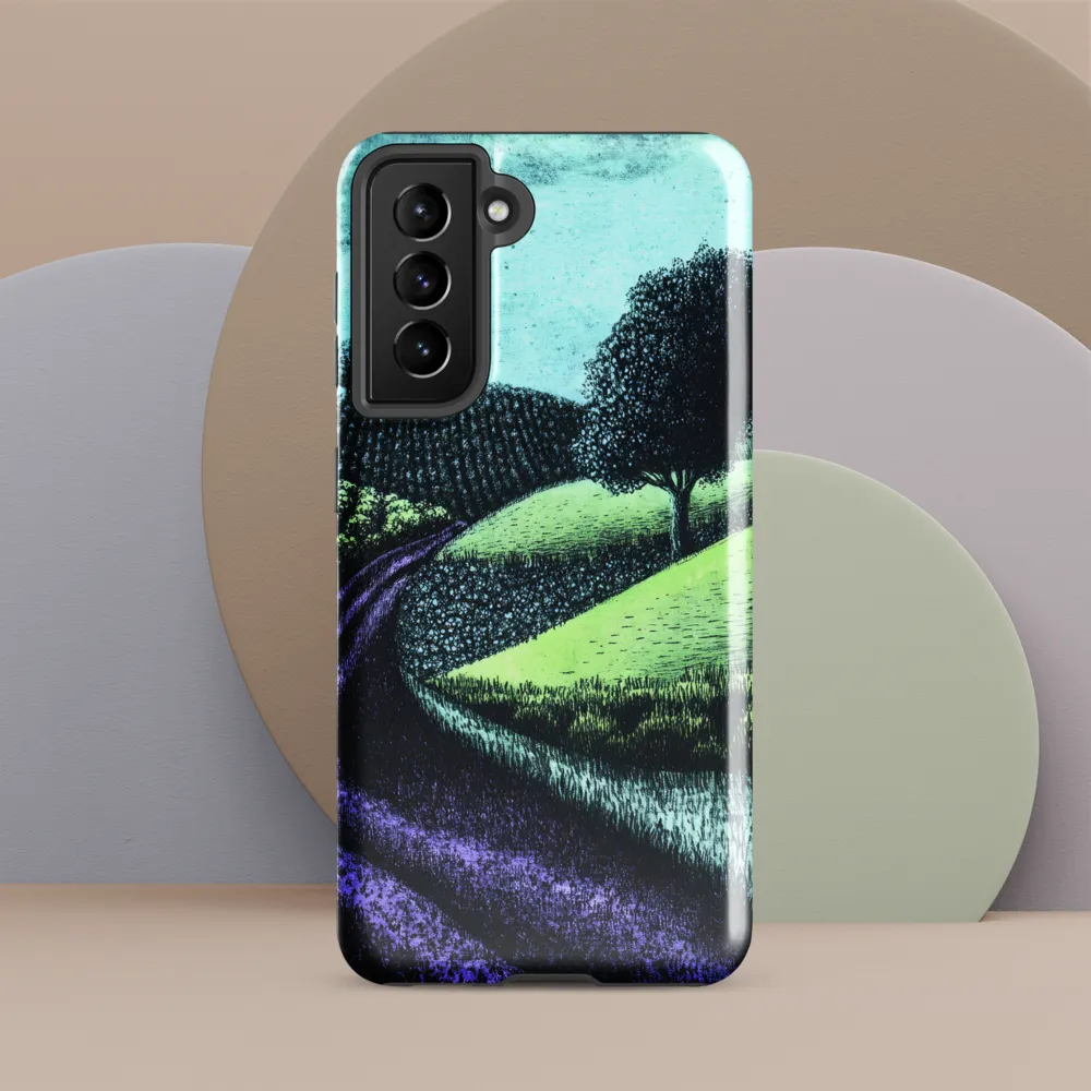 Winding Serenity: A Modern Landscape