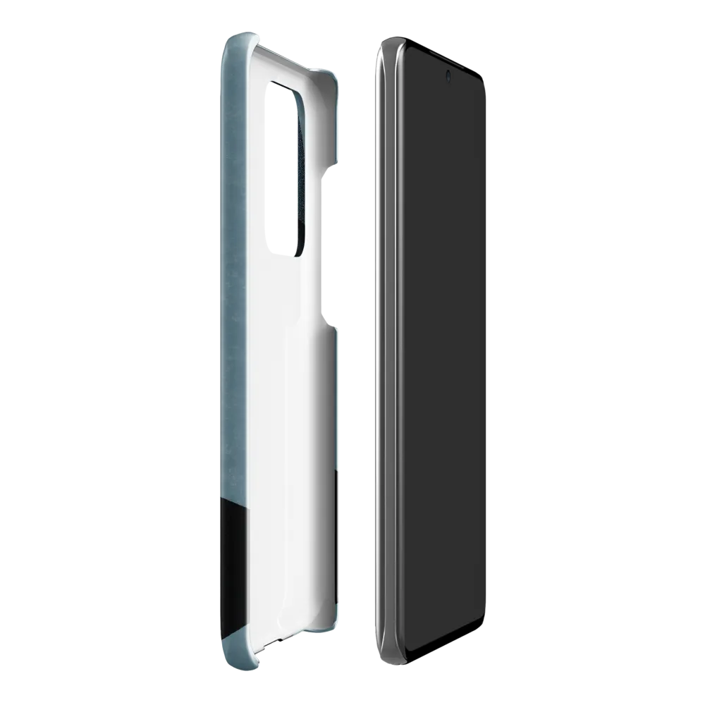 Minimalist Portrait of a Modern Man | Phone Case |  S20 Ultra | Snap Case | Glossy