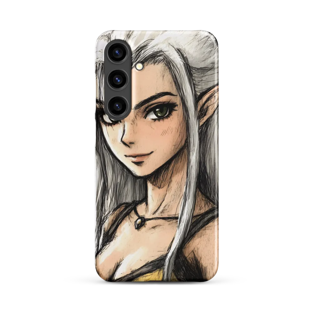 Ethereal Elegance: The Elf's Portrait