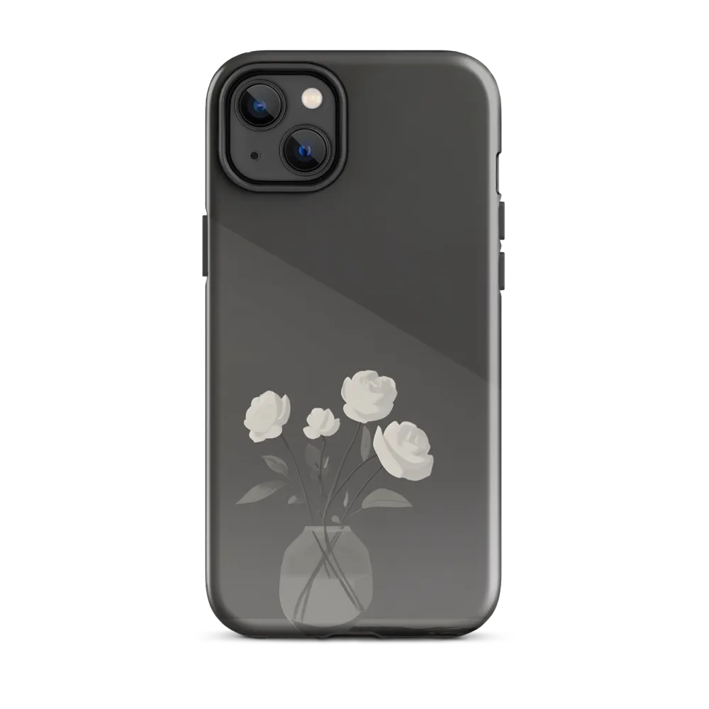 Monochrome Roses in Glass