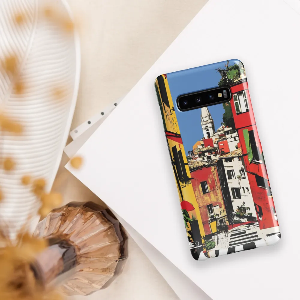 Colorful Streets of Urban Splendor | Phone Case |  S10 Plus | Snap Case | Glossy